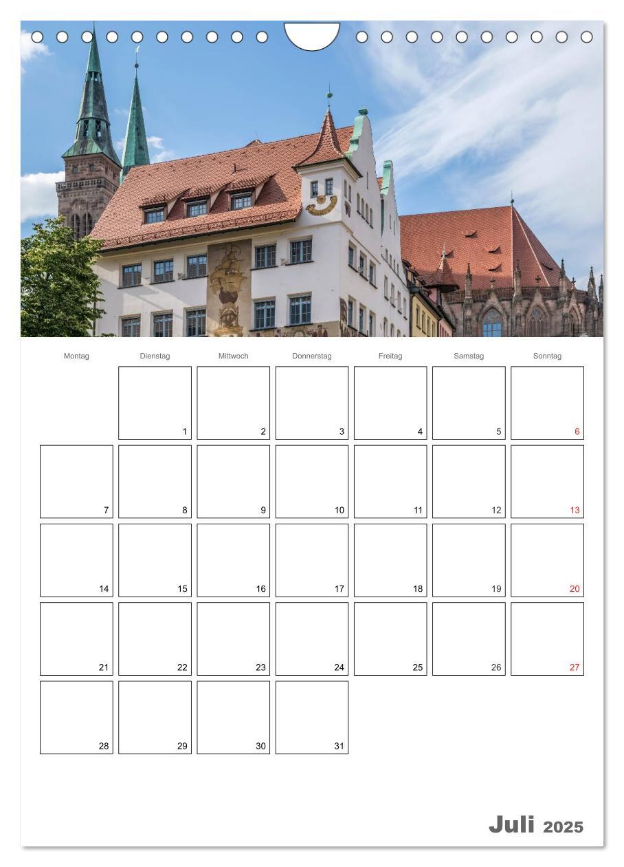 Bild: 9783457027479 | NÜRNBERG Bezauberndes Altstadtherz / Terminplaner (Wandkalender...