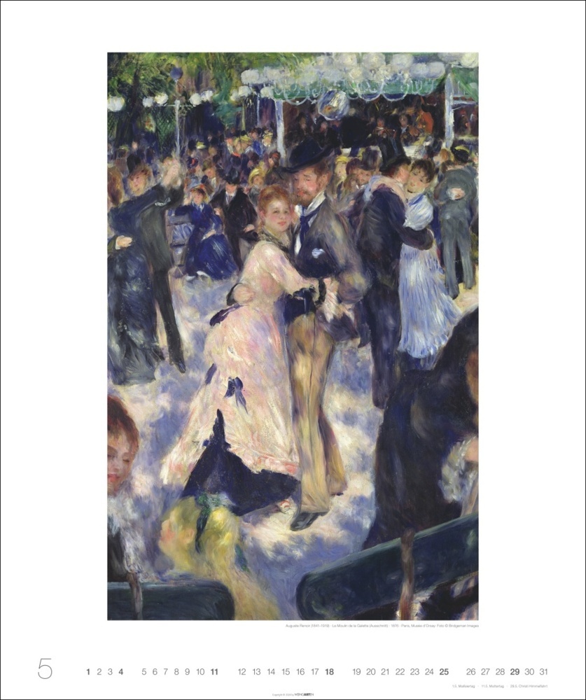 Bild: 9783839900871 | Auguste Renoir Edition Kalender 2025 | Auguste Renoir | Kalender