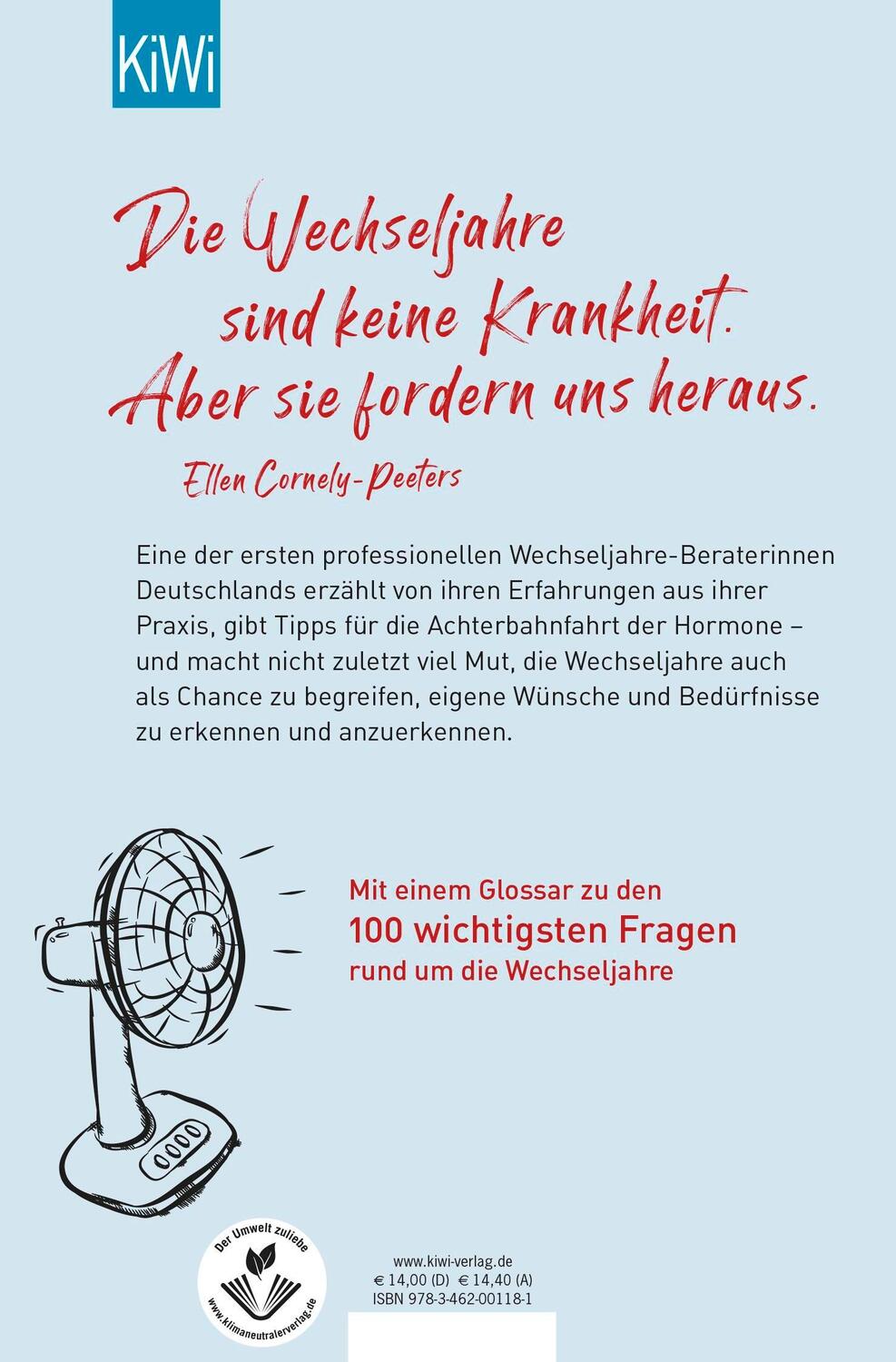 Rückseite: 9783462001181 | Ach, Meno! | Eine Wechseljahre-Beraterin macht Mut | Taschenbuch