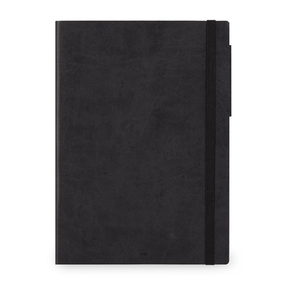 Cover: 8051128757200 | Wochenkalender Maxi - 2024 - Maxi Weekly Diary - 12M - Black | Buch