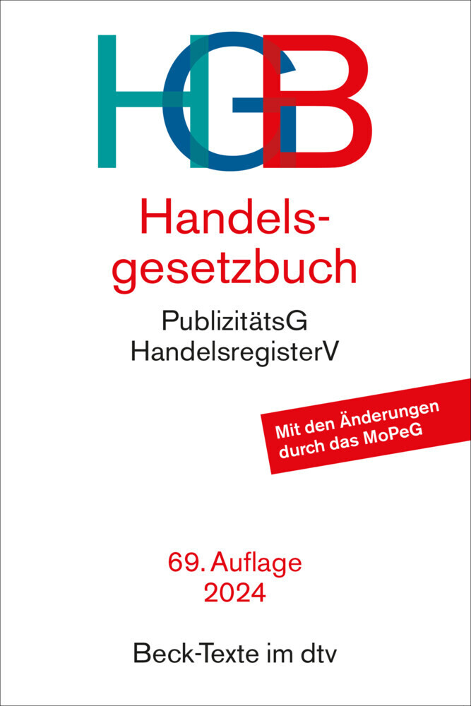 Cover: 9783423532280 | Handelsgesetzbuch | Taschenbuch | Deutsch | 2023 | DTV