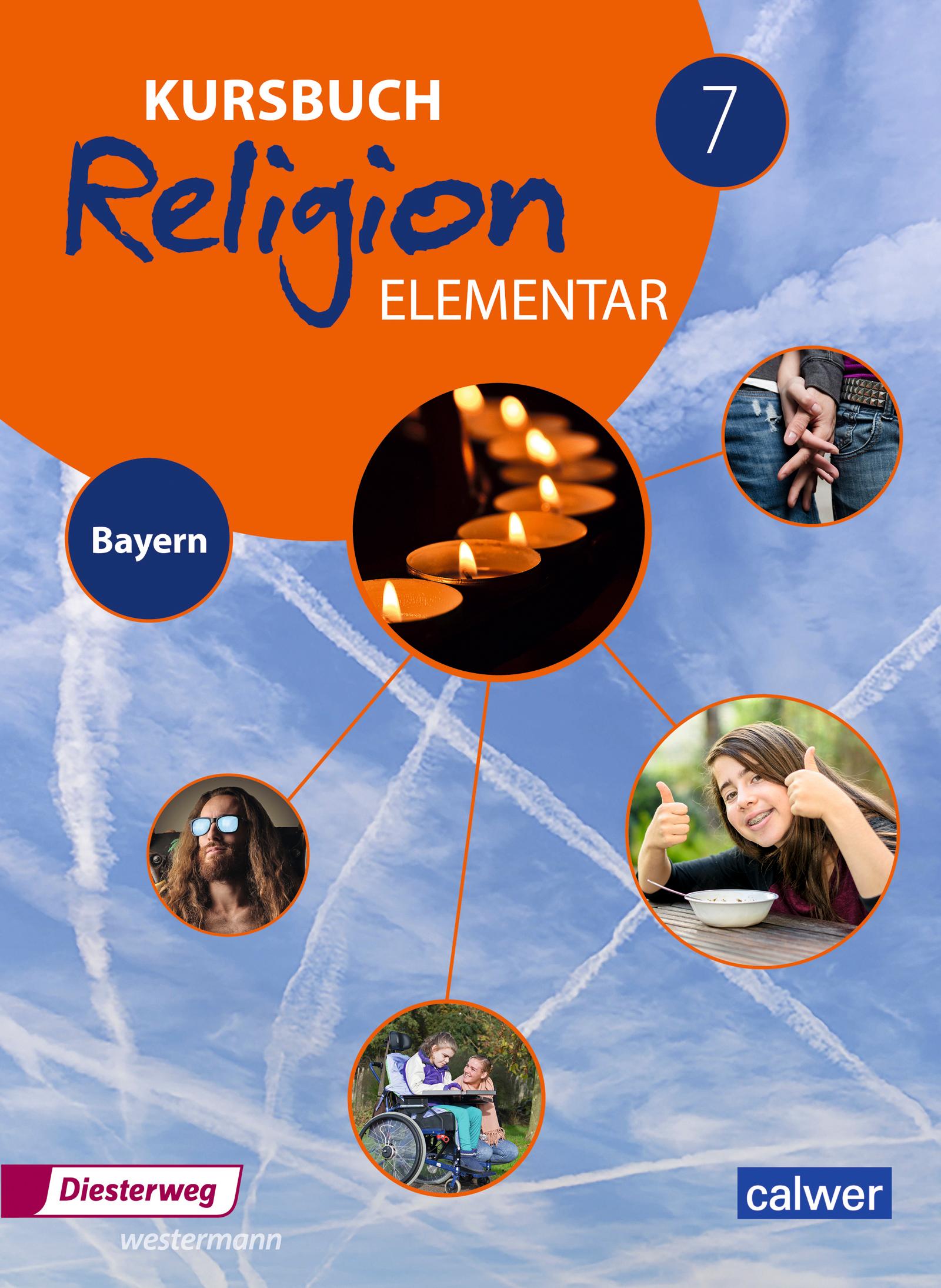 Cover: 9783425100548 | Kursbuch Religion Elementar 7. Schulbuch. Bayern | Wolfram Eilerts