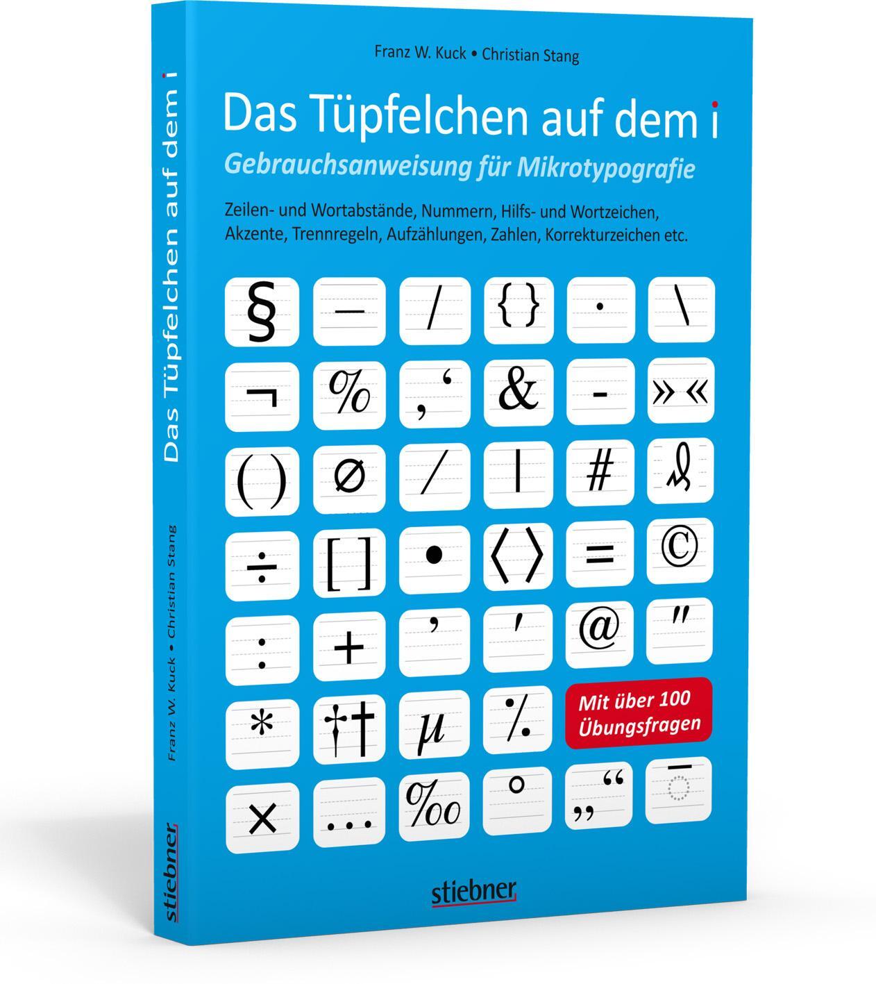 Cover: 9783830714279 | Das Tüpfelchen auf dem i - Gebrauchsanweisung für Mikrotypografie:...