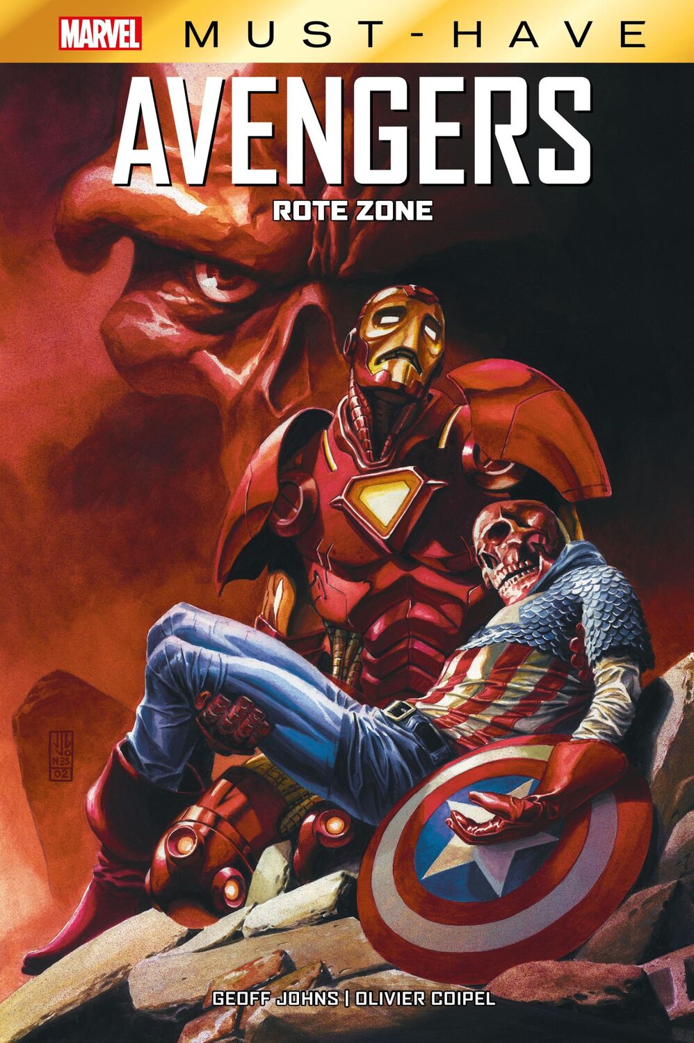 Cover: 9783741633904 | Marvel Must-Have: Avengers - Rote Zone | Geoff Johns (u. a.) | Buch