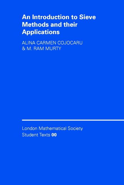 Cover: 9780521612753 | An Introduction to Sieve Methods and Their Applications | Taschenbuch