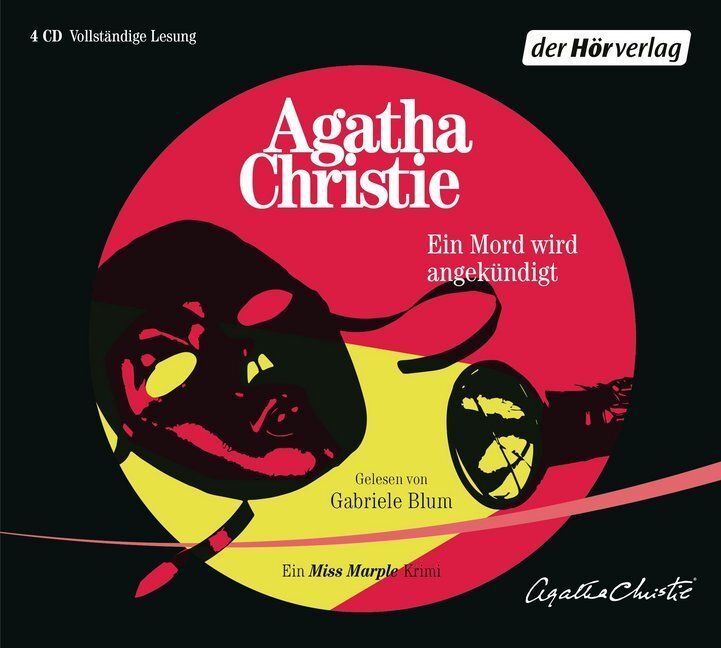 Cover: 9783844534665 | Ein Mord wird angekündigt, 4 Audio-CDs | Agatha Christie | Audio-CD