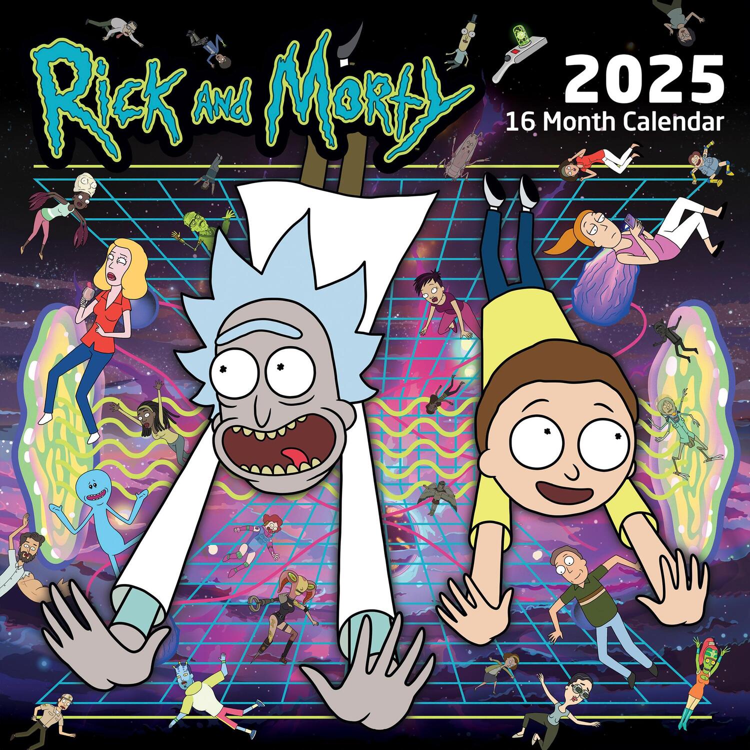 Cover: 9781804231722 | Rick and Morty 2025 30X30 Broschürenkalender | Kalender | 28 S. | 2025