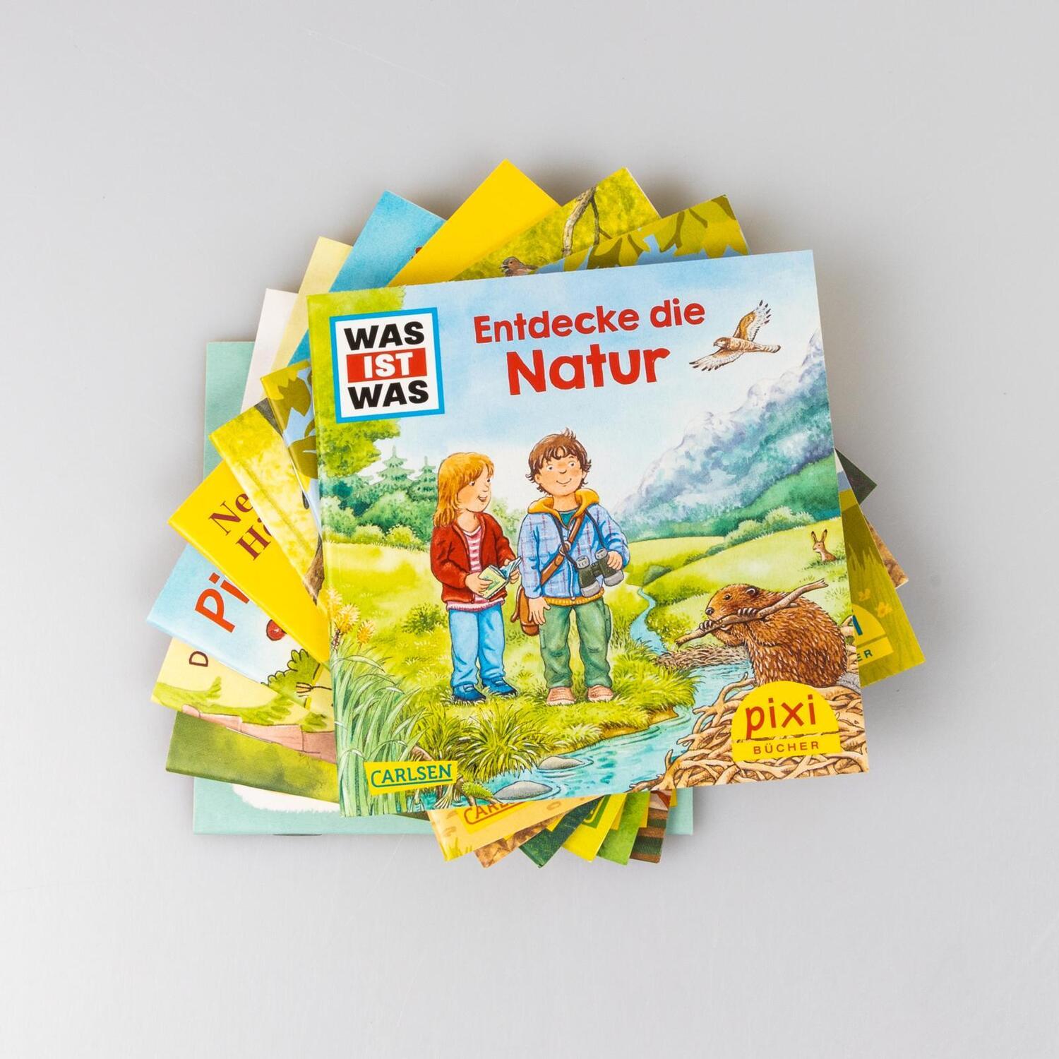 Bild: 9783551038722 | Pixi-8er-Set 290: Pixi liebt die Natur (8x1 Exemplar) | diverse | Box