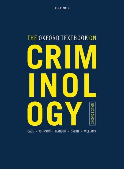 Cover: 9780198835837 | The Oxford Textbook on Criminology | David Manlow (u. a.) | Buch