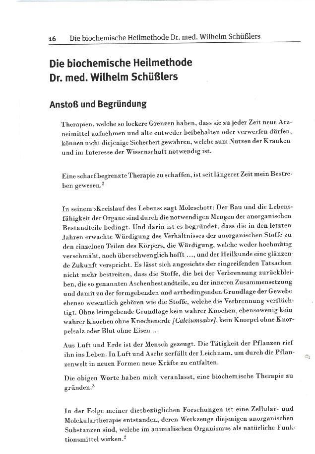 Bild: 9783946746058 | Die Biochemie nach Dr. Schüßler | Die Grundlagen der Schüssler-Methode