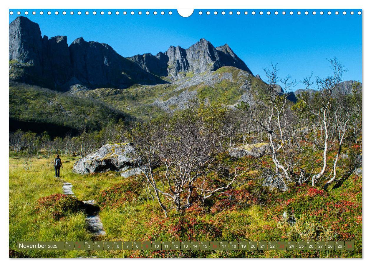 Bild: 9783435286072 | Wandern - In Norwegen und Schweden (Wandkalender 2025 DIN A3 quer),...