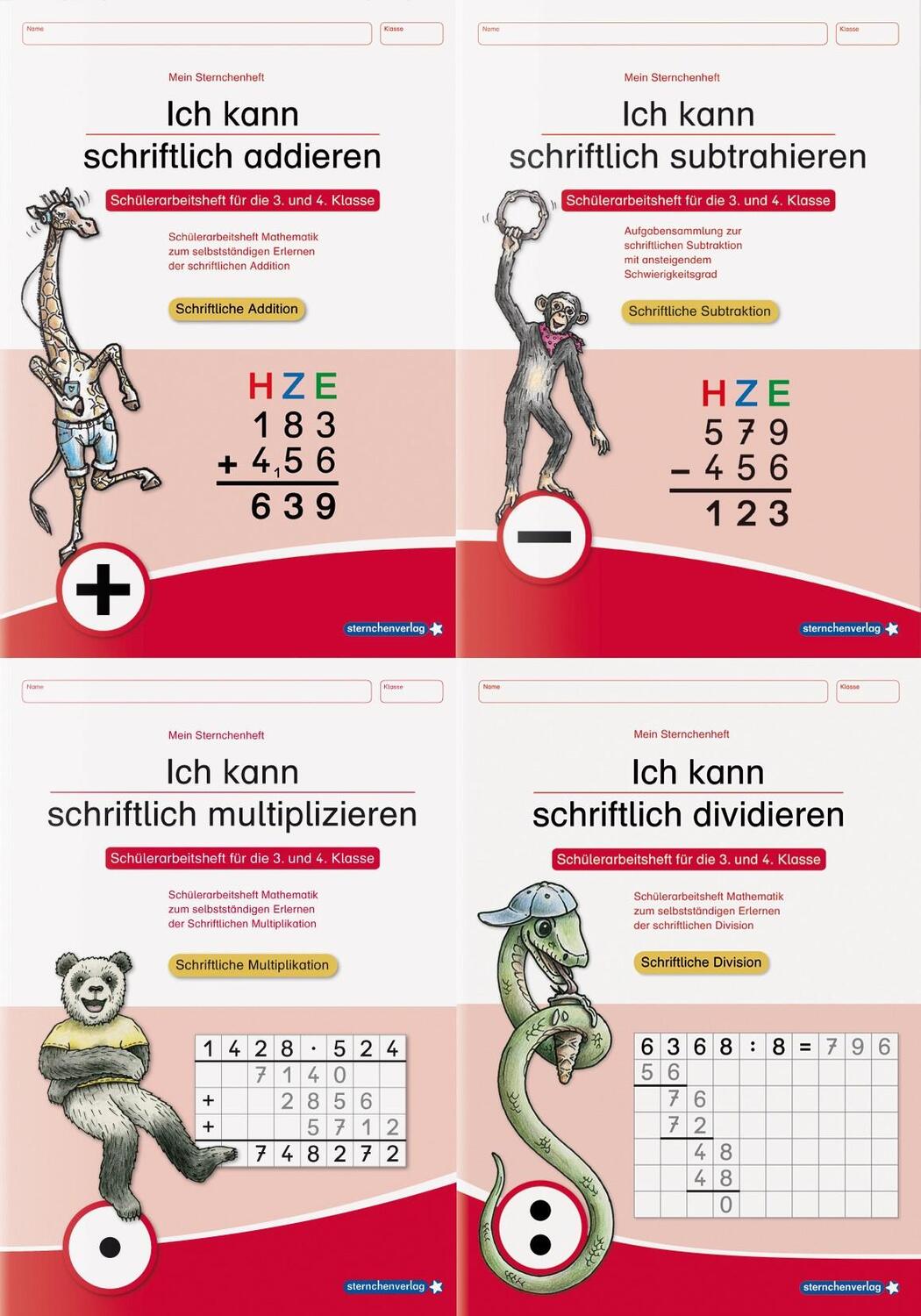 Bild: 9783946904663 | Ich kann schriftlich multiplizieren und dividieren - 2 Arbeitshefte...