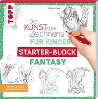 Cover: 9783735890085 | Die Kunst des Zeichnens für Kinder Starter-Block - Fantasy | Keck