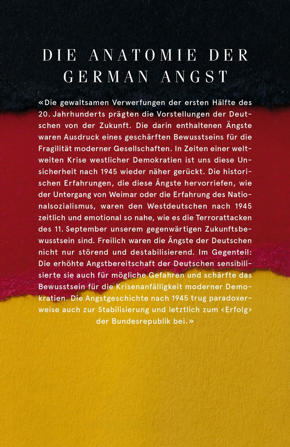 Rückseite: 9783498006785 | Republik der Angst | Eine andere Geschichte der Bundesrepublik | Biess