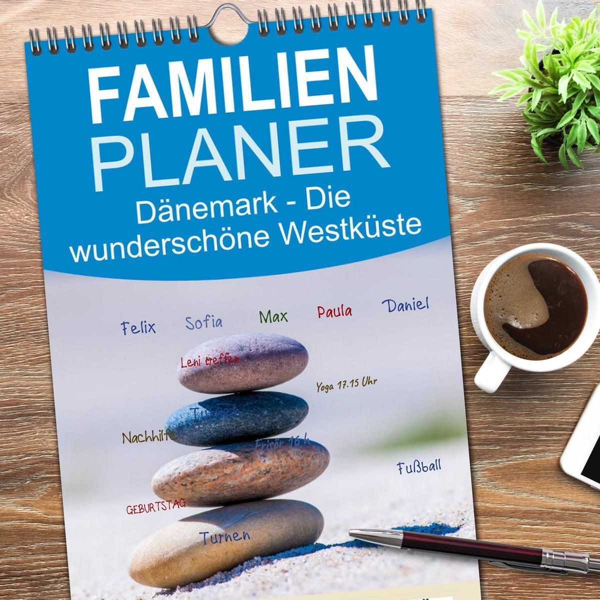 Bild: 9783457114087 | Familienplaner 2025 - Dänemark - Die wunderschöne Westküste mit 5...