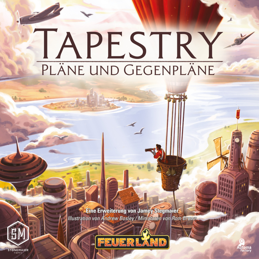 Cover: 4260705310019 | Tapestry - Pläne und Gegenpläne (Spiel-Zubehör) | Eine Erweiterung