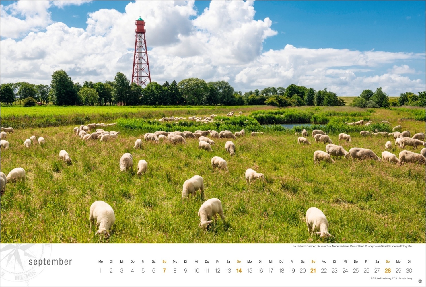 Bild: 9783756404827 | Nordsee Globetrotter Kalender 2025 - Von frischem Wind und weiten...