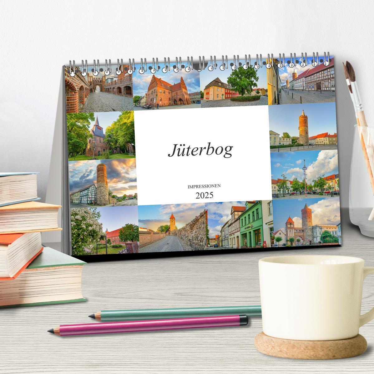 Bild: 9783435223503 | Jüterbog Impressionen (Tischkalender 2025 DIN A5 quer), CALVENDO...