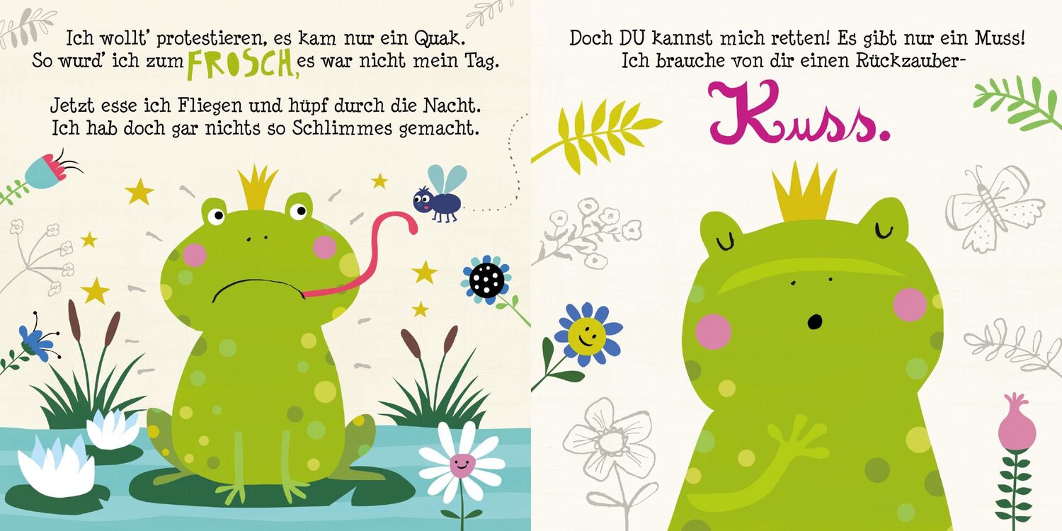 Bild: 9783734815188 | Sei kein Frosch und küss mich! | Nastja Holtfreter | Buch | 24 S.