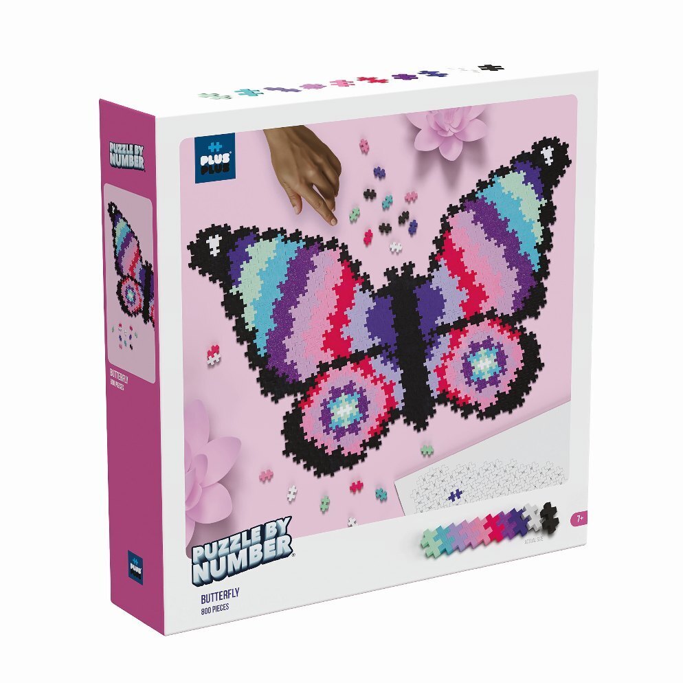 Cover: 5710409106948 | 800 Kreativ Bausteine Puzzle Schmetterling | Stück | 2022 | Plus-Plus