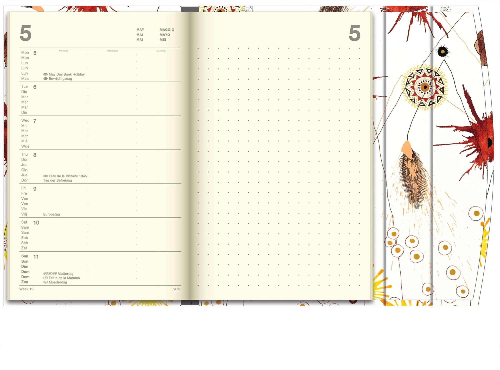 Bild: 4002725994554 | Dan Bennett 2025 - Diary - Buchkalender - Taschenkalender - 10x15