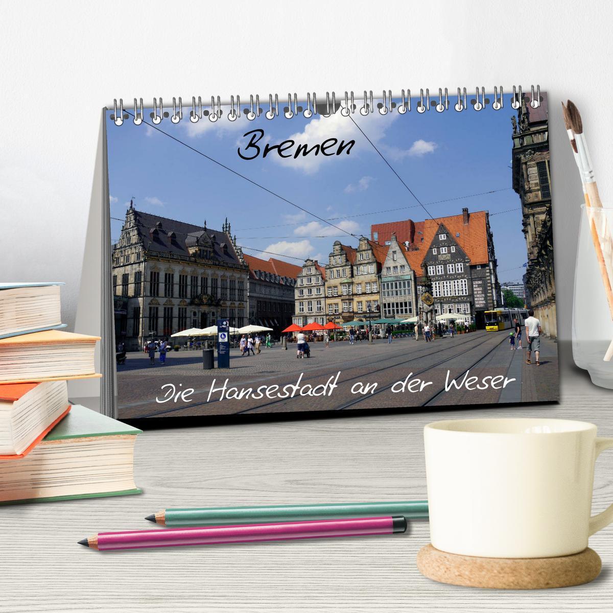 Bild: 9783435287772 | Bremen - Die Hansestadt an der Weser (Tischkalender 2025 DIN A5...