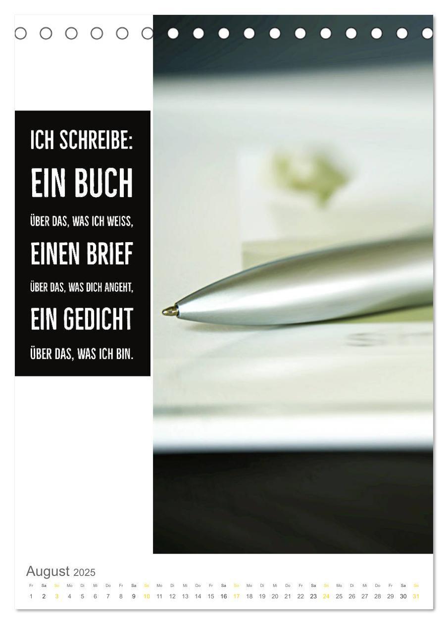 Bild: 9783435937936 | Tagesfarben - Poesie in Wort und Bild (Tischkalender 2025 DIN A5...