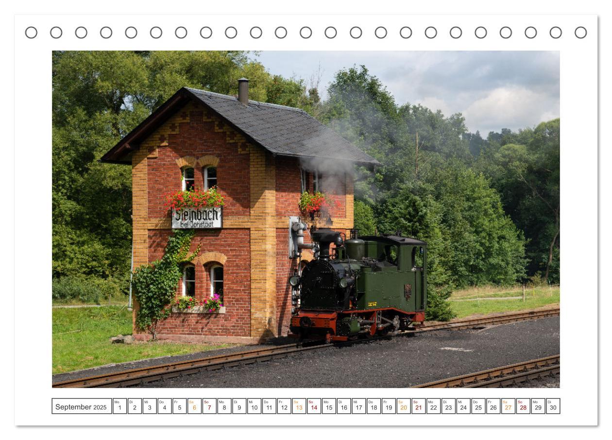 Bild: 9783383859151 | Museumsbahnen auf Tour (Tischkalender 2025 DIN A5 quer), CALVENDO...