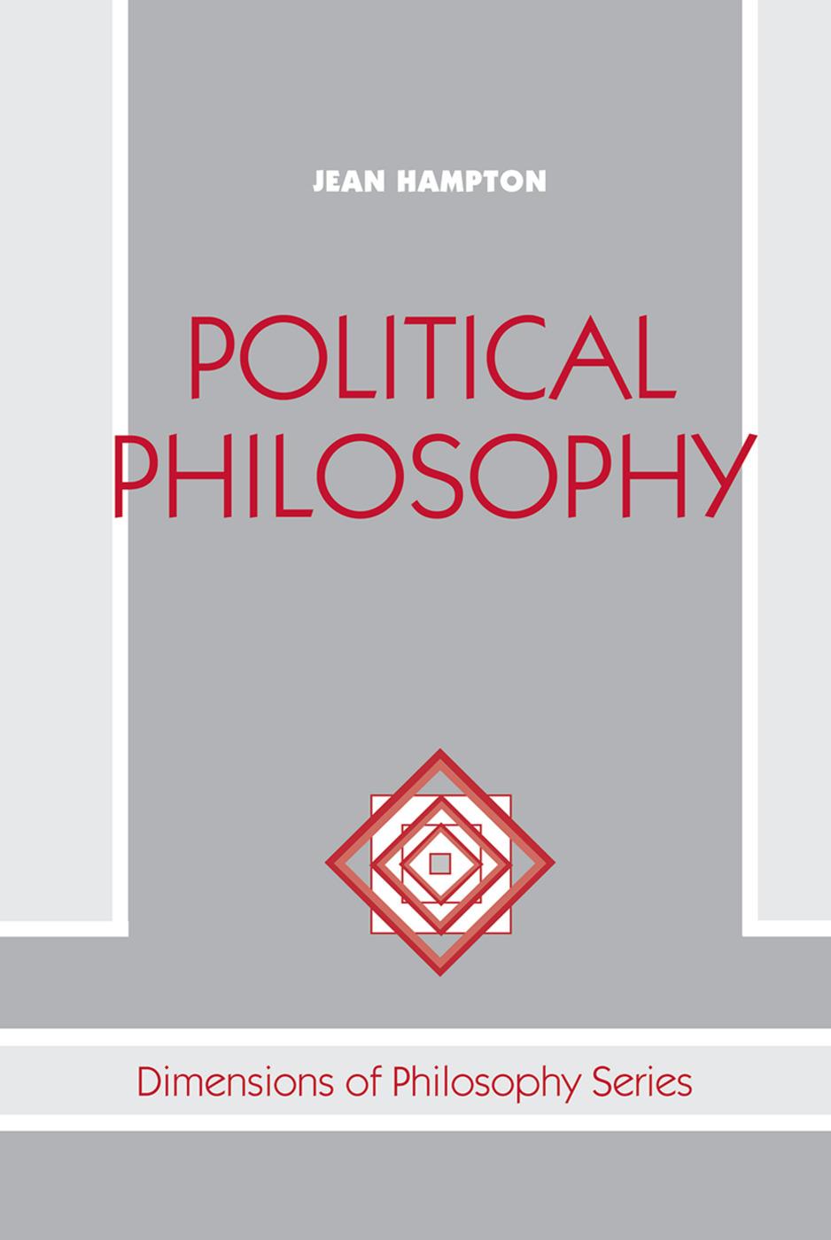 Cover: 9780813308586 | Political Philosophy | Jean Hampton | Taschenbuch | Englisch | 1996