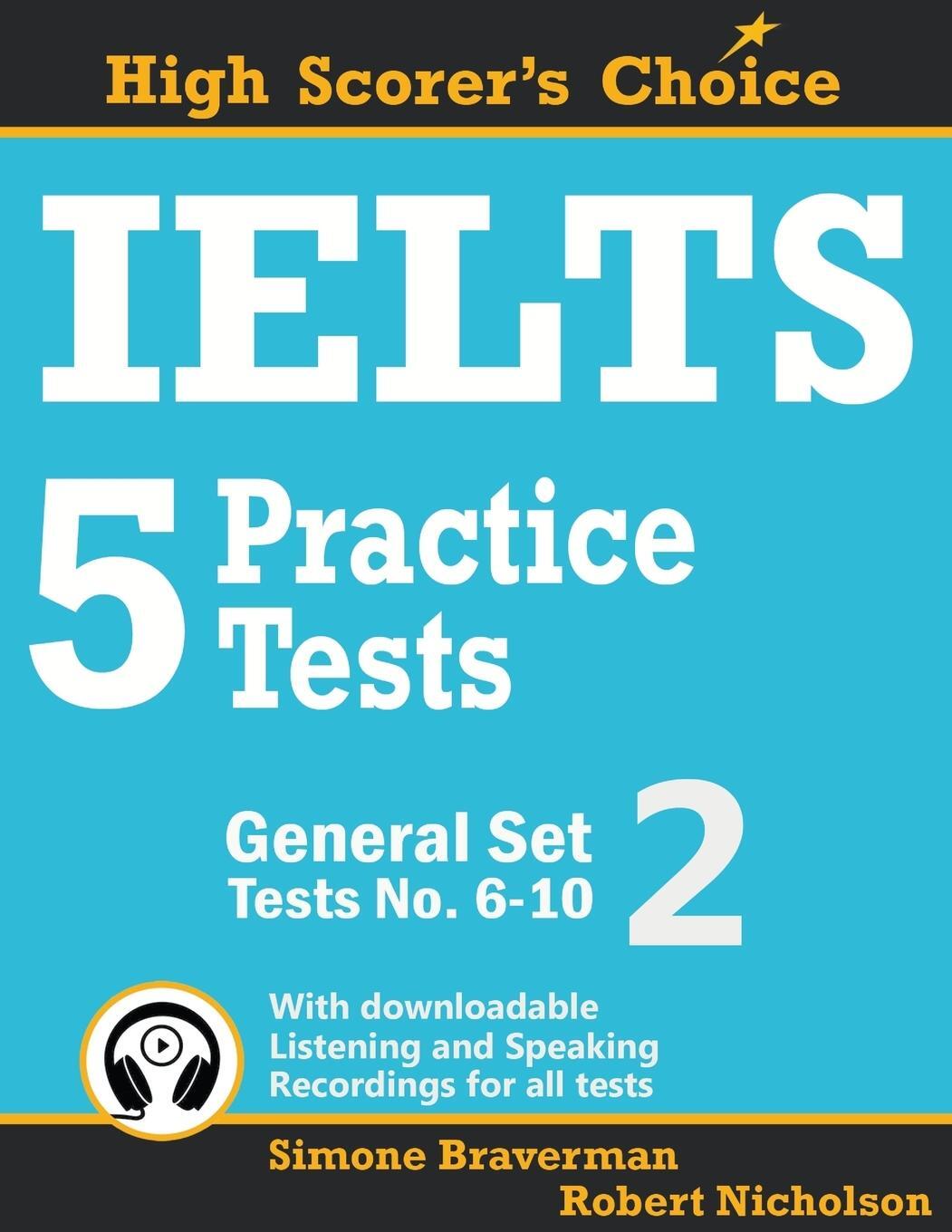 Cover: 9780648000013 | IELTS 5 Practice Tests, General Set 2 | Tests No. 6-10 | Taschenbuch