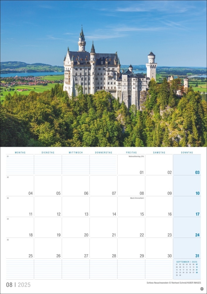 Bild: 9783756408351 | Allgäu Planer 2025 | Kalender | 13 S. | Deutsch | 2025 | Heye