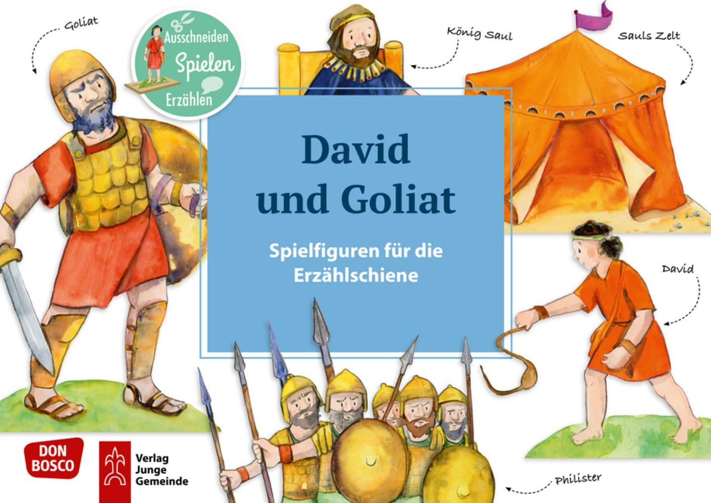 Cover: 4260179515590 | David und Goliat. Spielfiguren für die Erzählschiene. | Petra Lefin