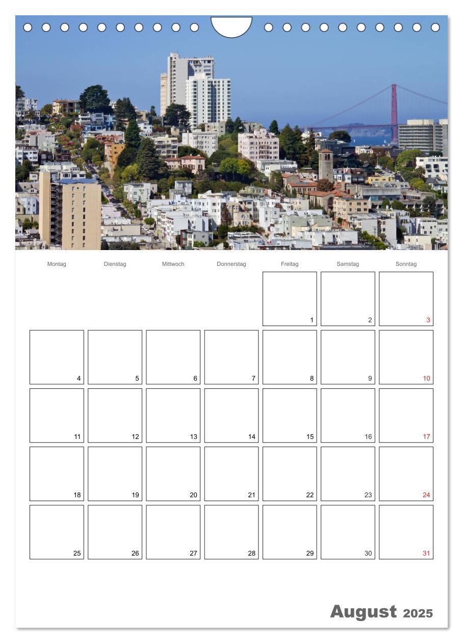 Bild: 9783457029183 | SAN FRANCISCO Terminplaner (Wandkalender 2025 DIN A4 hoch),...