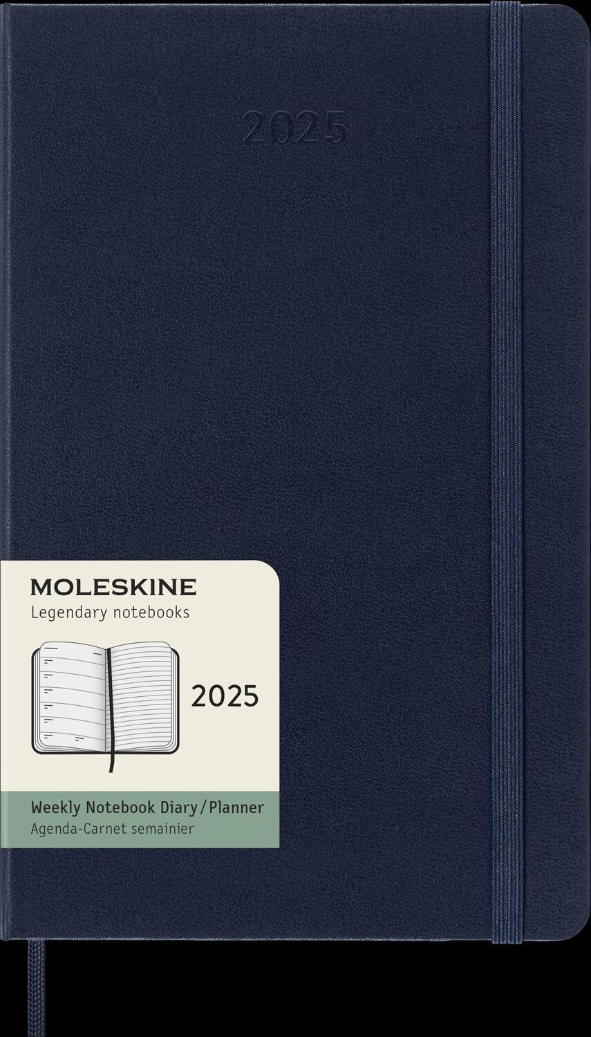 Bild: 8056999270261 | Moleskine 12 Monate Wochen Notizkalender 2025, Large/A5, 1 Wo = 1...