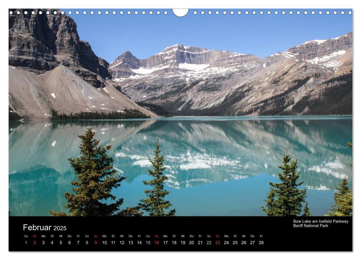 Bild: 9783435750184 | Kanada 2025 (Wandkalender 2025 DIN A3 quer), CALVENDO Monatskalender