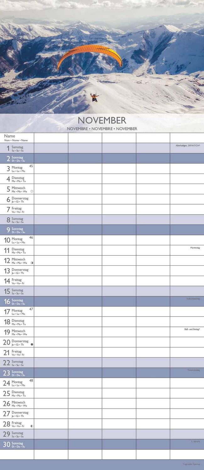 Bild: 4251732341404 | Glücksmomente 2025 Familienplaner - Familienkalender - Wandkalender...