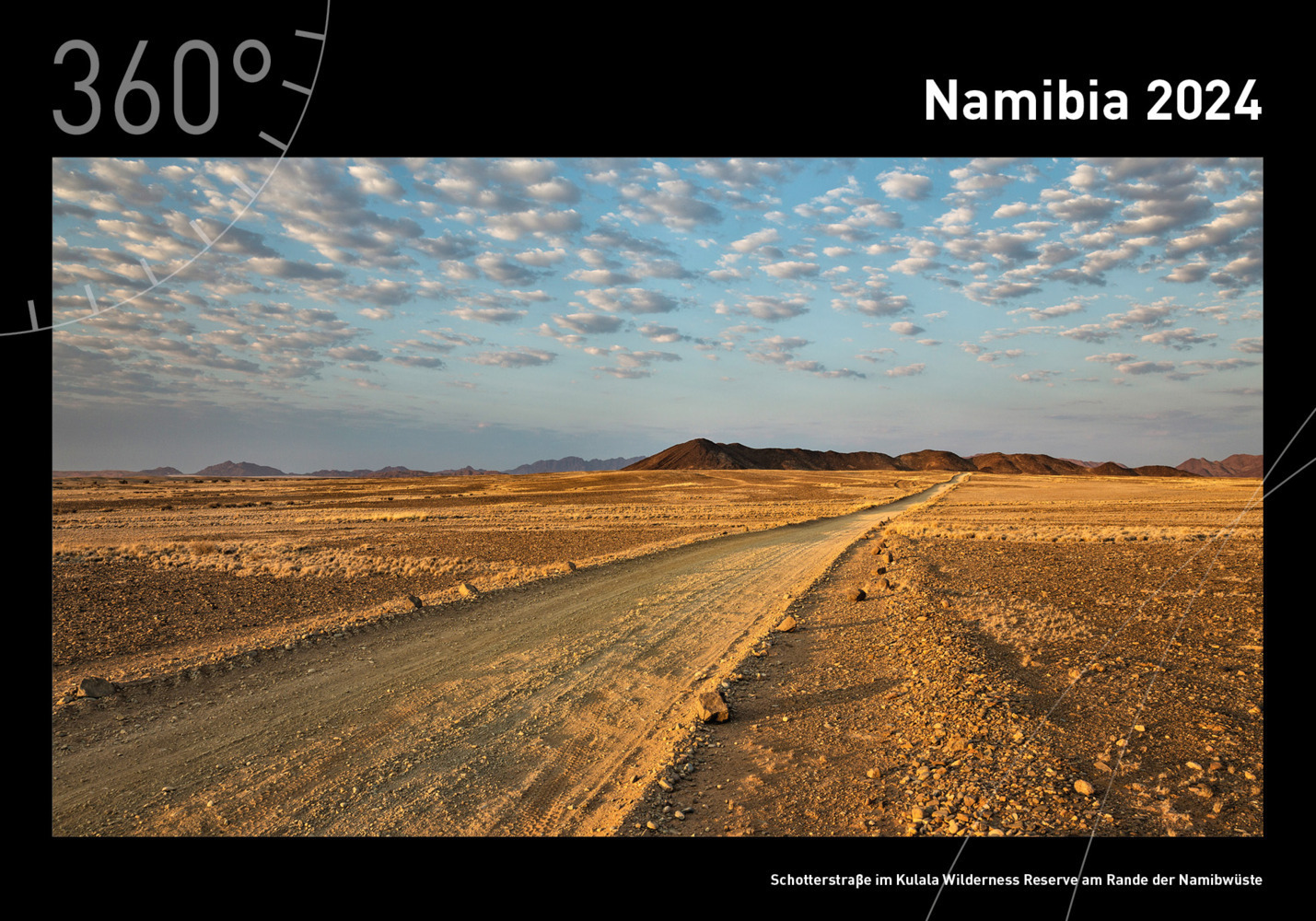 Cover: 9783968553481 | 360° Namibia Premiumkalender 2024 | Thomas Dreßler | Kalender | 2024