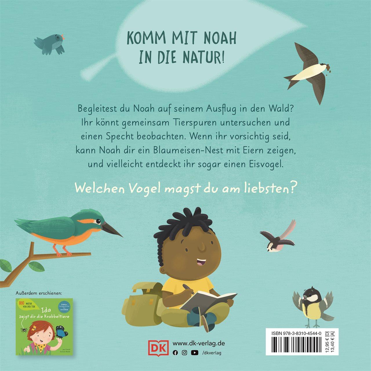 Rückseite: 9783831045440 | Natur vor der Tür. Noah zeigt dir die Vögel | Jess French | Buch