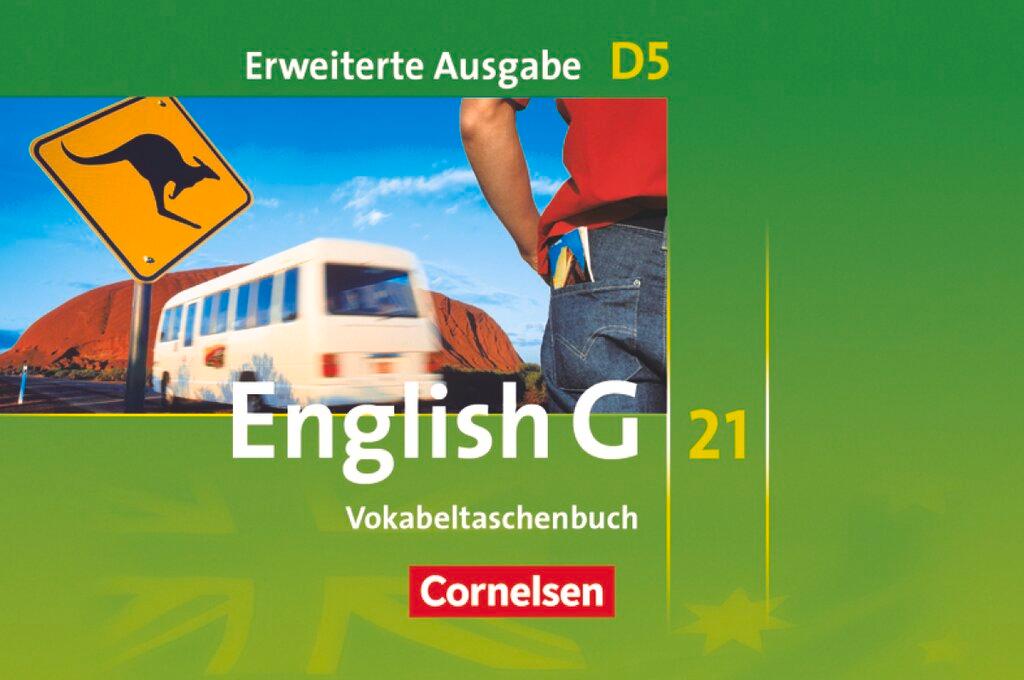 Cover: 9783060323227 | English G 21. Erweiterte Ausgabe D 5. Vokabeltaschenbuch | Schwarz