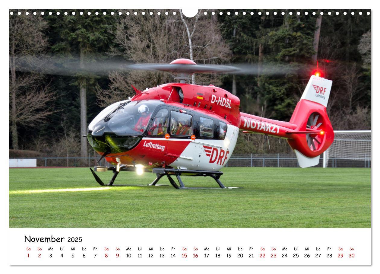 Bild: 9783457235560 | Die beeindruckende Welt der Hubschrauber (Wandkalender 2025 DIN A3...