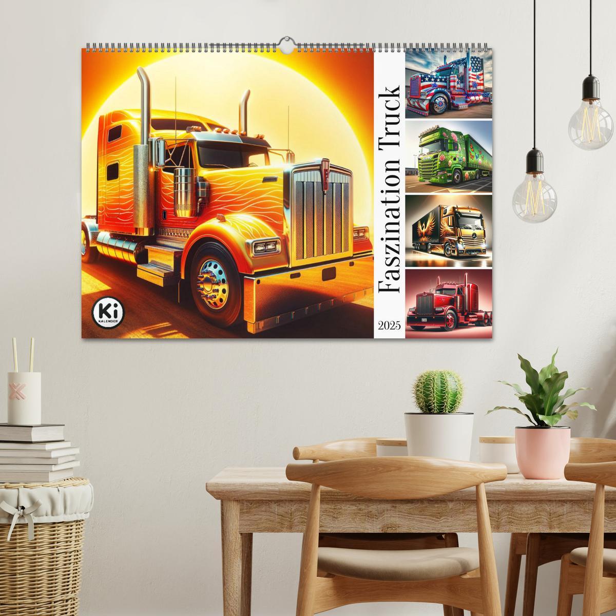 Bild: 9783383770159 | Faszination Truck: KI-Designs von Lack und Leistung (Wandkalender...