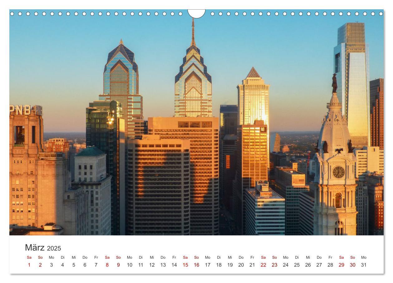 Bild: 9783435005574 | Philadelphia - The Birthplace of America (Wandkalender 2025 DIN A3...