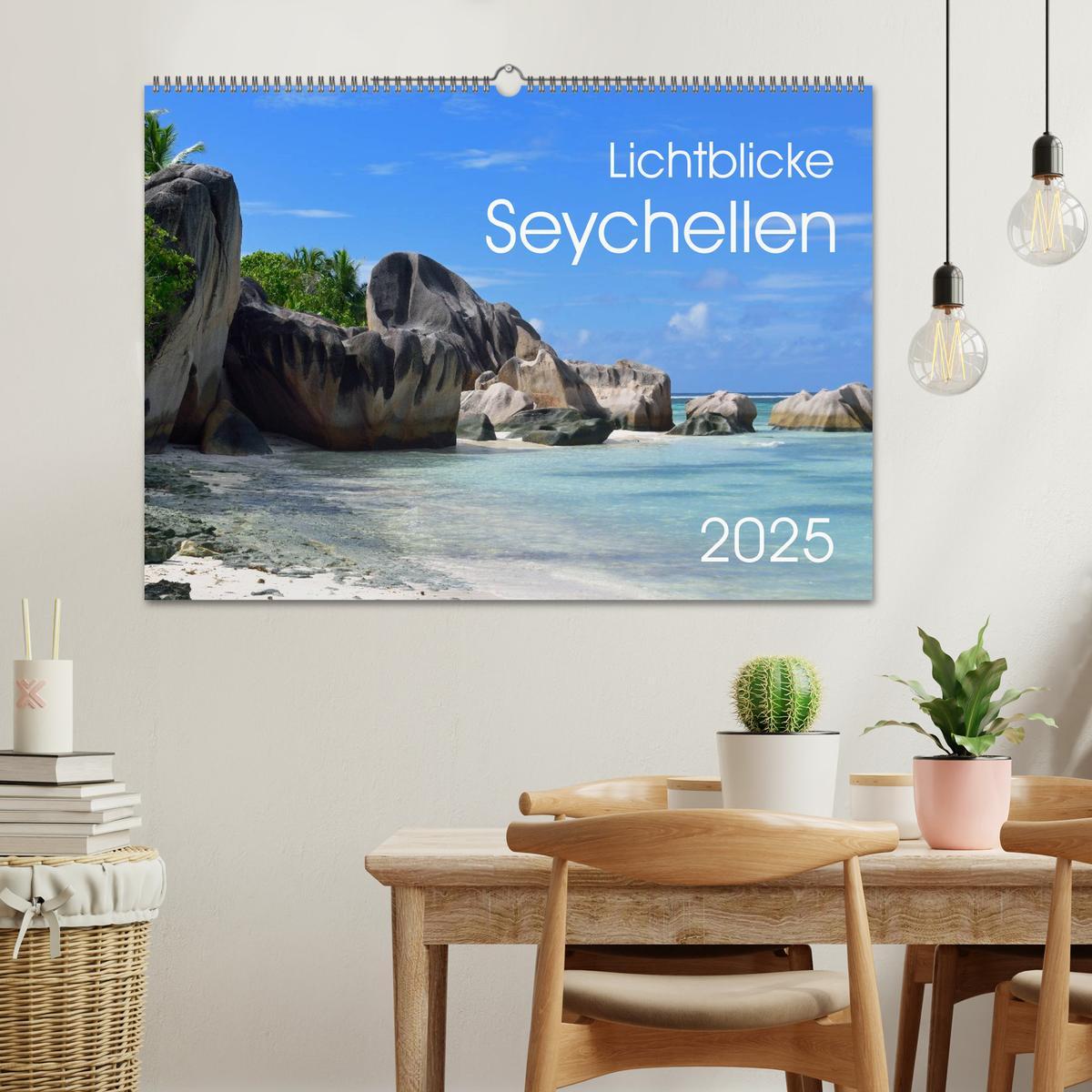 Bild: 9783435543601 | Lichtblicke - Seychellen (Wandkalender 2025 DIN A2 quer), CALVENDO...