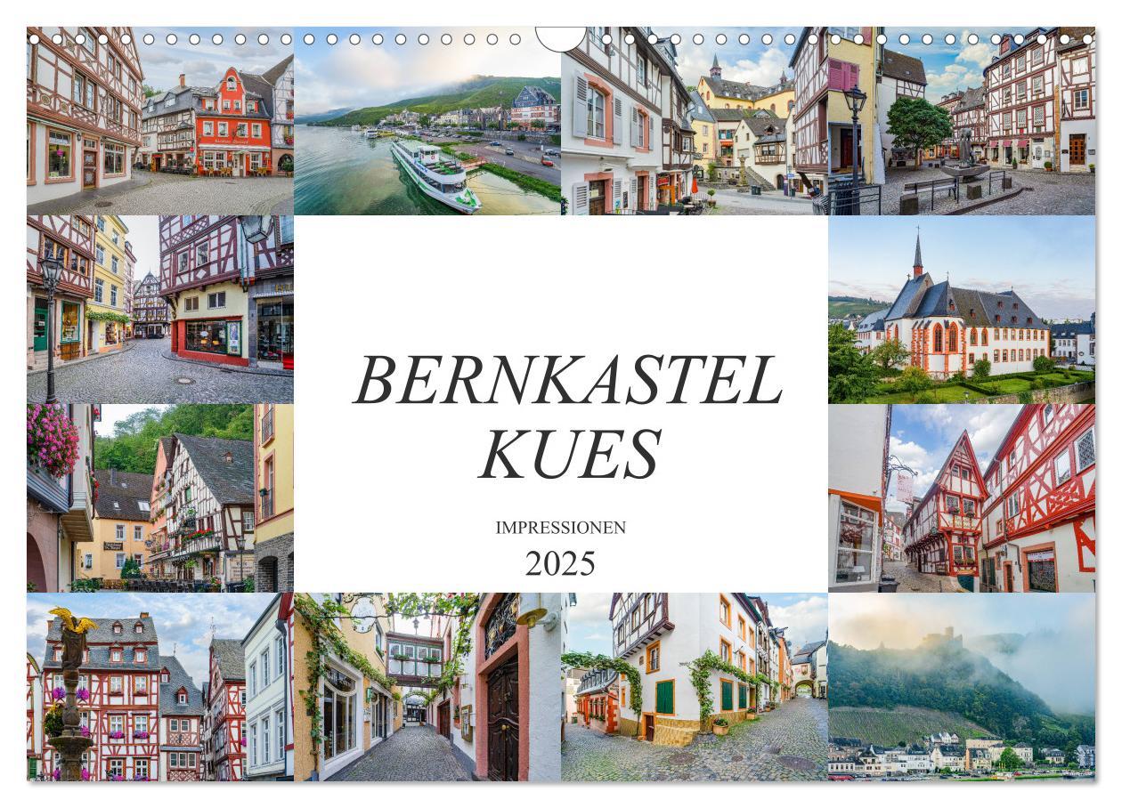 Cover: 9783435193103 | Bernkastel Kues Impressionen (Wandkalender 2025 DIN A3 quer),...