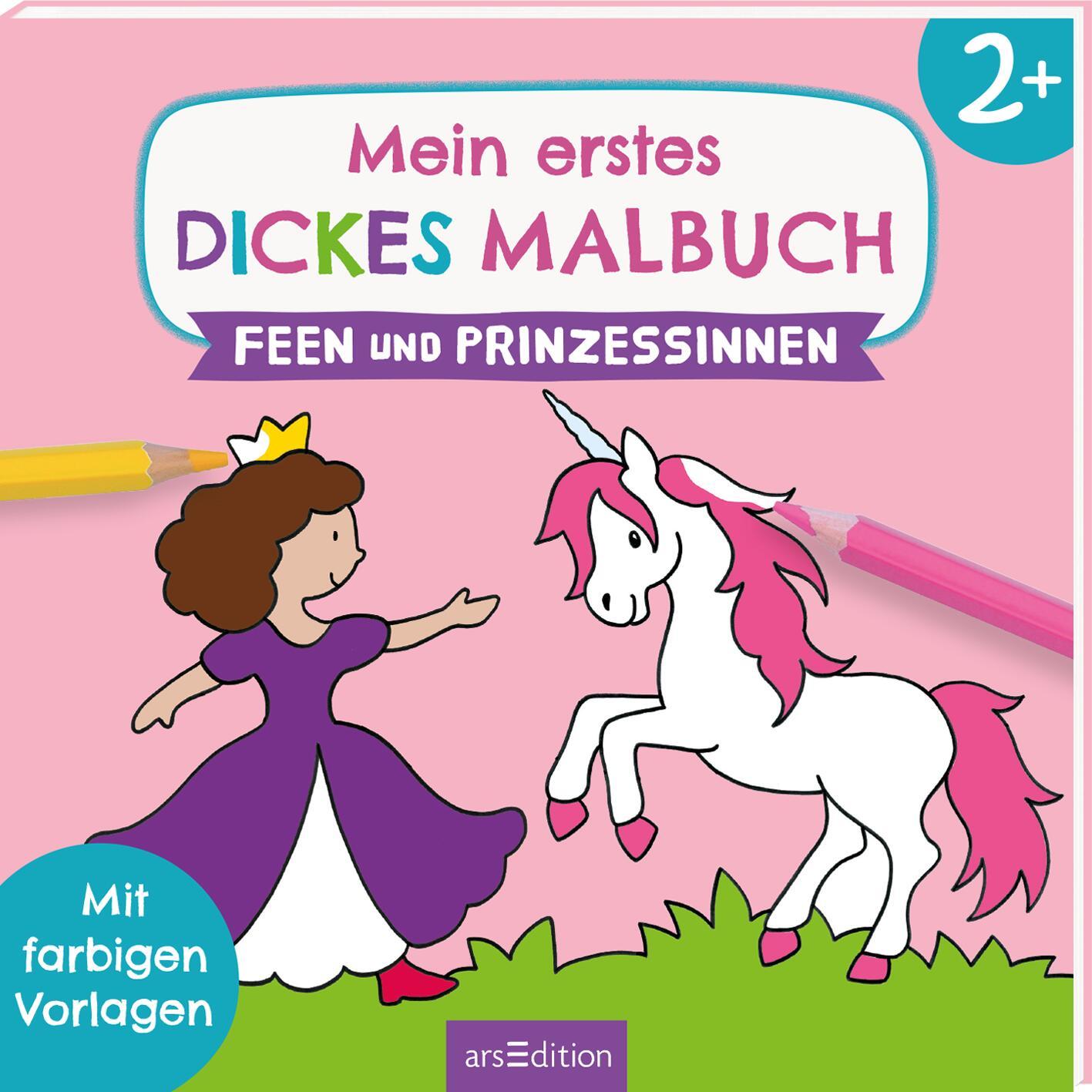 Cover: 9783845824079 | Mein erstes dickes Malbuch Feen und Prinzessinnen | Beurenmeister