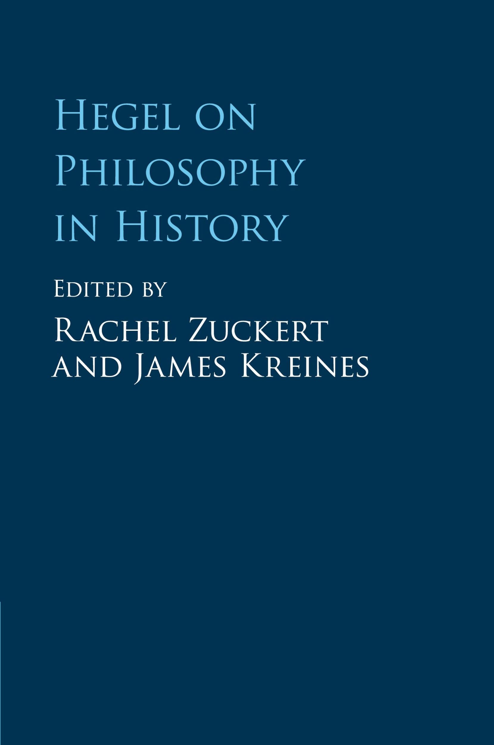 Cover: 9781107472365 | Hegel on Philosophy in History | Rachel Zuckert (u. a.) | Taschenbuch