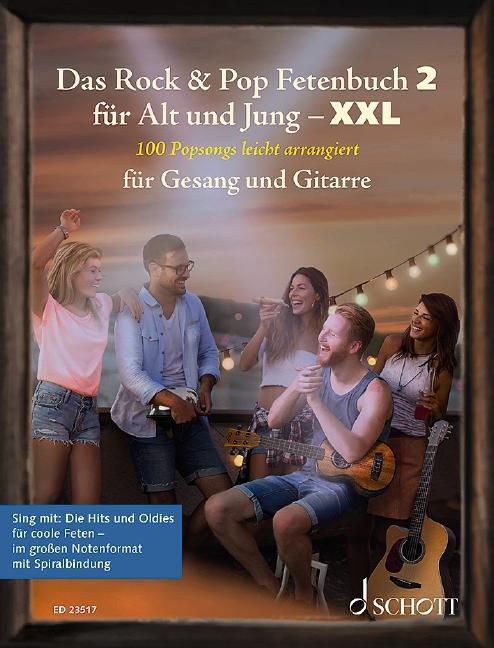 Cover: 9783795724283 | Das Rock &amp; Pop Fetenbuch 2 für Alt und Jung XXL | Sebastian Müller