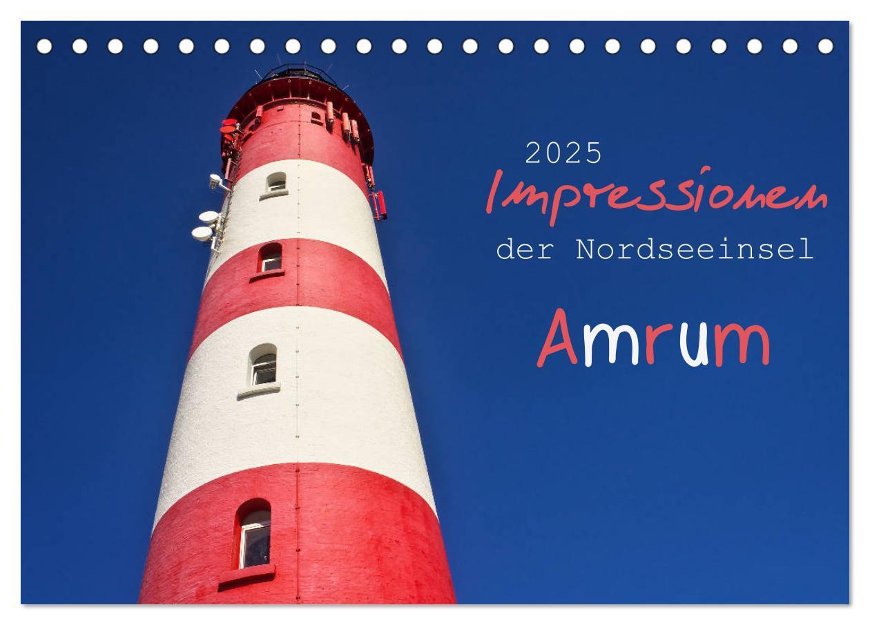 Cover: 9783435803002 | Impressionen der Nordseeinsel Amrum (Tischkalender 2025 DIN A5...