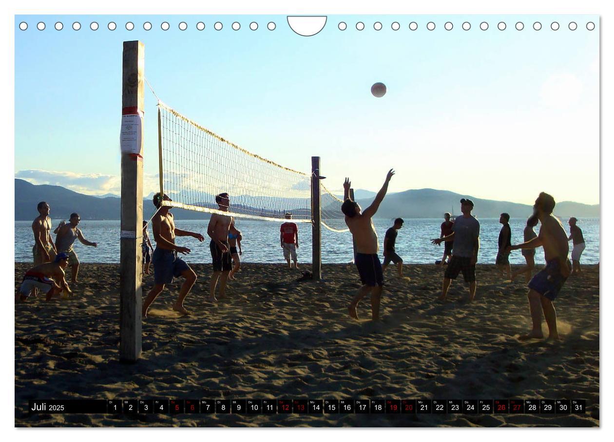 Bild: 9783435420346 | Volleyball Action (Wandkalender 2025 DIN A4 quer), CALVENDO...