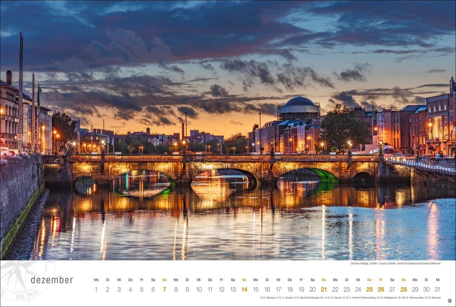 Bild: 9783756404889 | Irland Globetrotter Kalender 2025 - Von rauen Küsten und grünen Hügeln